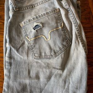 Kimes Ranch Faded Blue Relaxed Jeans